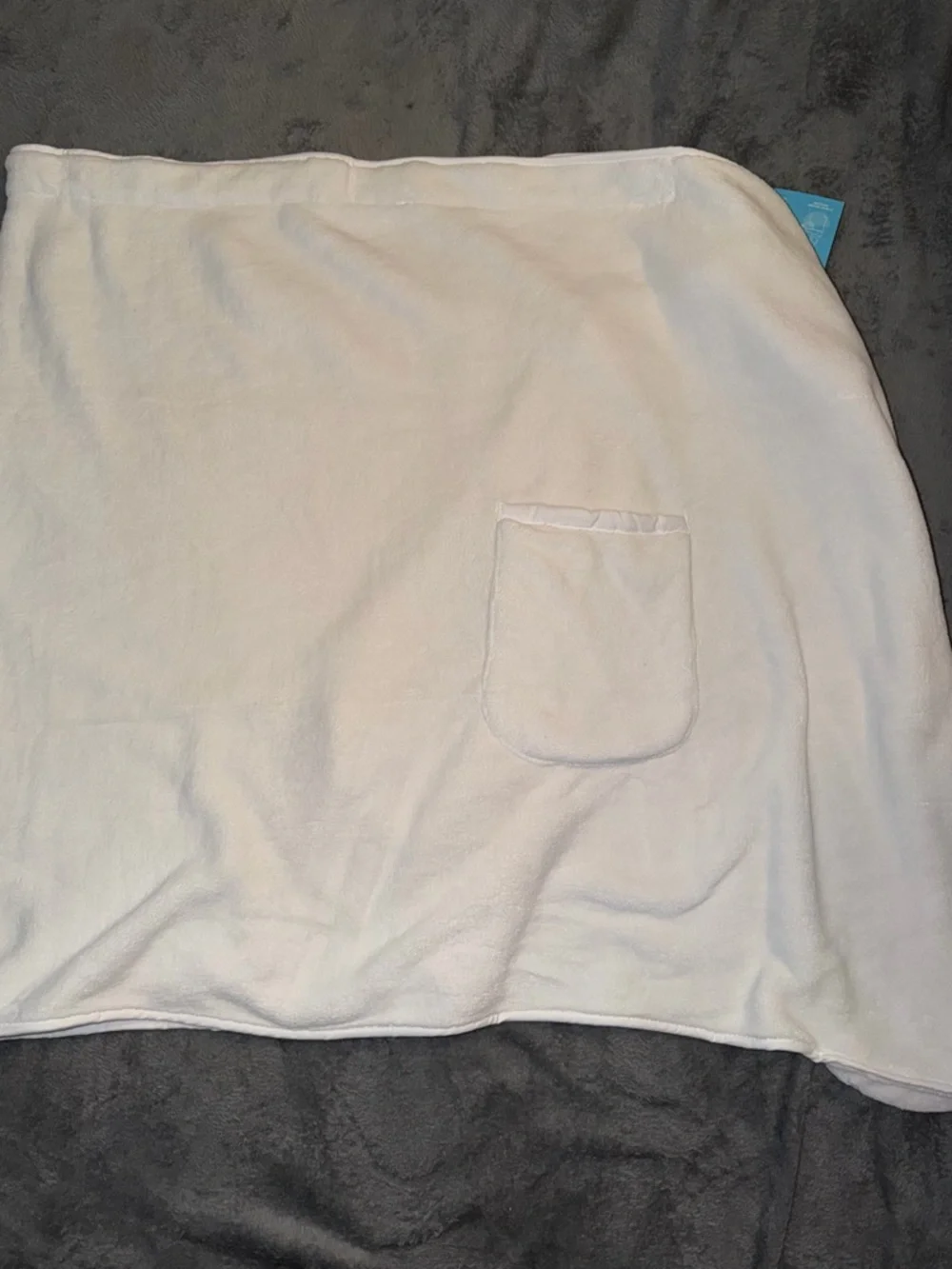 New White Wearable Toga Towel